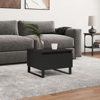 Thumbnail for Couchtisch Schwarz 50x46x35 cm Holzwerkstoff
