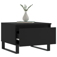 Thumbnail for Couchtische 2 Stk. Schwarz 50x46x35 cm Holzwerkstoff