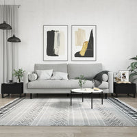 Thumbnail for Couchtische 2 Stk. Schwarz 50x46x35 cm Holzwerkstoff