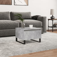 Thumbnail for Couchtisch Betongrau 50x46x35 cm Holzwerkstoff
