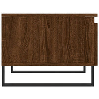 Thumbnail for Couchtisch Braun Eichen-Optik 50x46x35 cm Holzwerkstoff