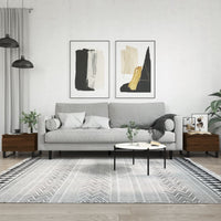 Thumbnail for Couchtische 2 Stk. Braun Eichen-Optik 50x46x35 cm Holzwerkstoff
