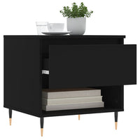 Thumbnail for Couchtische 2 Stk. Schwarz 50x46x50 cm Holzwerkstoff
