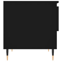 Thumbnail for Couchtische 2 Stk. Schwarz 50x46x50 cm Holzwerkstoff