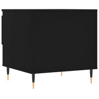 Thumbnail for Couchtische 2 Stk. Schwarz 50x46x50 cm Holzwerkstoff