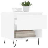 Thumbnail for Couchtische 2 Stk. Weiß 50x46x50 cm Holzwerkstoff