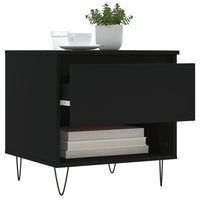 Thumbnail for Couchtische 2 Stk. Schwarz 50x46x50 cm Holzwerkstoff