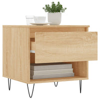 Thumbnail for Couchtische 2 Stk. Sonoma-Eiche 50x46x50 cm Holzwerkstoff