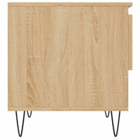 Thumbnail for Couchtische 2 Stk. Sonoma-Eiche 50x46x50 cm Holzwerkstoff