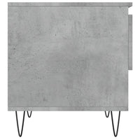 Thumbnail for Couchtisch Betongrau 50x46x50 cm Holzwerkstoff