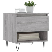 Thumbnail for Couchtische 2 Stk. Grau Sonoma 50x46x50 cm Holzwerkstoff