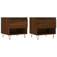 Thumbnail for Couchtische 2 Stk. Braun Eichen-Optik 50x46x50 cm Holzwerkstoff