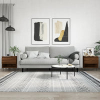 Thumbnail for Couchtische 2 Stk. Braun Eichen-Optik 50x46x50 cm Holzwerkstoff