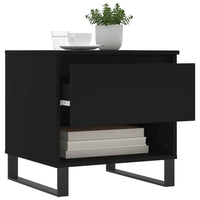 Thumbnail for Couchtische 2 Stk. Schwarz 50x46x50 cm Holzwerkstoff