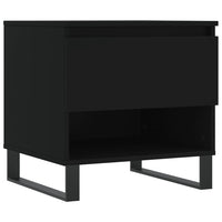 Thumbnail for Couchtische 2 Stk. Schwarz 50x46x50 cm Holzwerkstoff