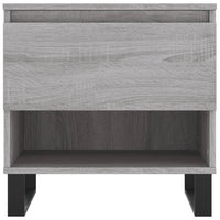 Thumbnail for Couchtische 2 Stk. Grau Sonoma 50x46x50 cm Holzwerkstoff