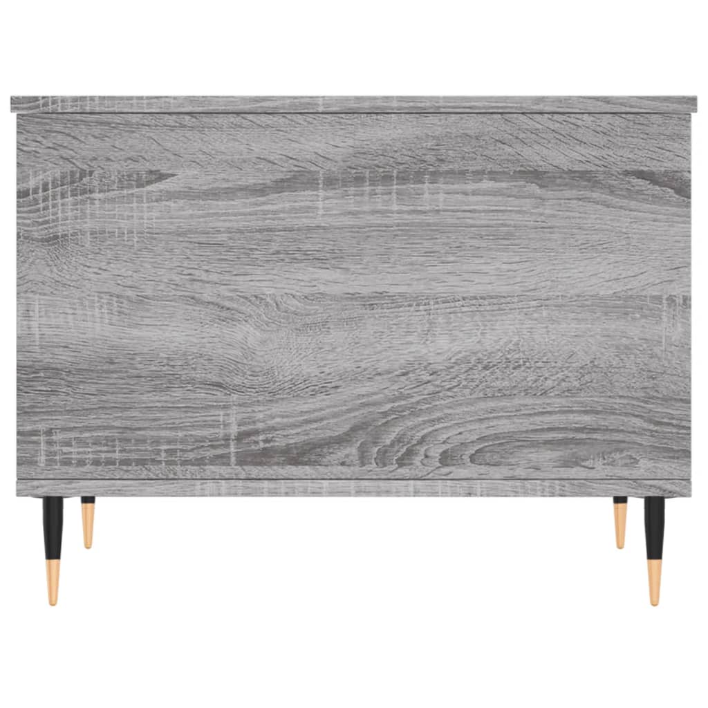 Couchtisch Grau Sonoma 60x44,5x45 cm Holzwerkstoff