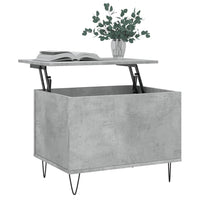 Thumbnail for Couchtisch Betongrau 60x44,5x45 cm Holzwerkstoff