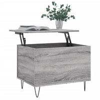 Thumbnail for Couchtisch Grau Sonoma 60x44,5x45 cm Holzwerkstoff