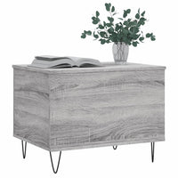 Thumbnail for Couchtisch Grau Sonoma 60x44,5x45 cm Holzwerkstoff