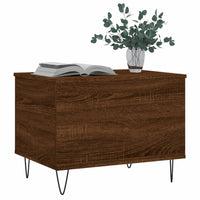 Thumbnail for Couchtisch Braun Eichen-Optik 60x44,5x45 cm Holzwerkstoff