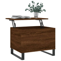 Thumbnail for Couchtisch Braun Eichen-Optik 60x44,5x45 cm Holzwerkstoff