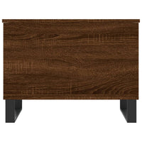 Thumbnail for Couchtisch Braun Eichen-Optik 60x44,5x45 cm Holzwerkstoff