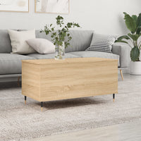 Thumbnail for Couchtisch Sonoma-Eiche 90x44,5x45 cm Holzwerkstoff