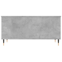 Thumbnail for Couchtisch Betongrau 90x44,5x45 cm Holzwerkstoff