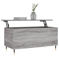 Thumbnail for Couchtisch Grau Sonoma 90x44,5x45 cm Holzwerkstoff