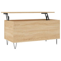 Thumbnail for Couchtisch Sonoma-Eiche 90x44,5x45 cm Holzwerkstoff