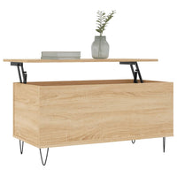 Thumbnail for Couchtisch Sonoma-Eiche 90x44,5x45 cm Holzwerkstoff