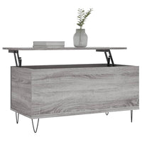 Thumbnail for Couchtisch Grau Sonoma 90x44,5x45 cm Holzwerkstoff