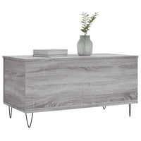 Thumbnail for Couchtisch Grau Sonoma 90x44,5x45 cm Holzwerkstoff