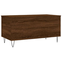 Thumbnail for Couchtisch Braun Eichen-Optik 90x44,5x45 cm Holzwerkstoff