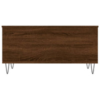 Thumbnail for Couchtisch Braun Eichen-Optik 90x44,5x45 cm Holzwerkstoff