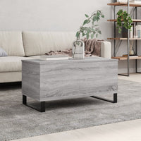 Thumbnail for Couchtisch Grau Sonoma 90x44,5x45 cm Holzwerkstoff