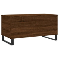 Thumbnail for Couchtisch Braun Eichen-Optik 90x44,5x45 cm Holzwerkstoff