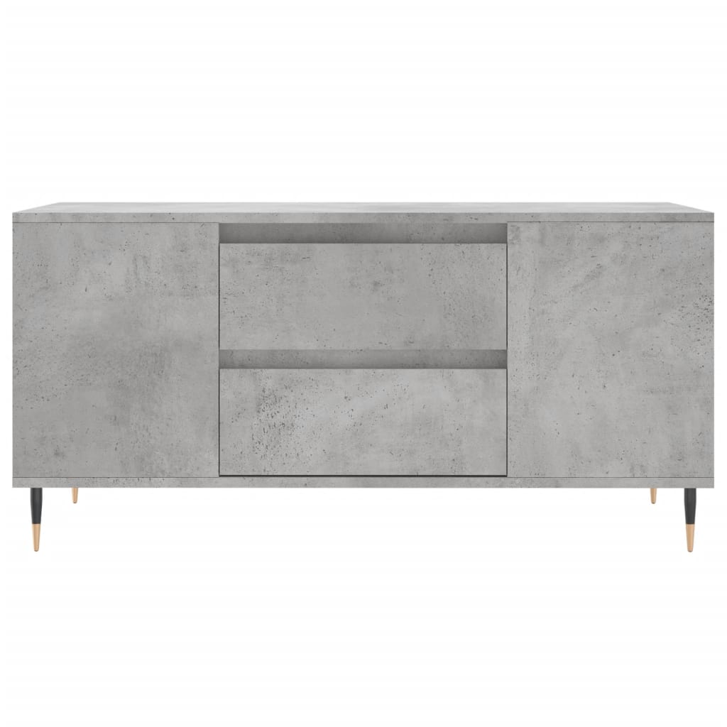 Couchtisch Betongrau 102x44,5x50 cm Holzwerkstoff