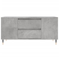 Thumbnail for Couchtisch Betongrau 102x44,5x50 cm Holzwerkstoff