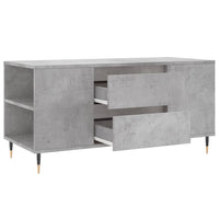 Thumbnail for Couchtisch Betongrau 102x44,5x50 cm Holzwerkstoff