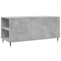 Thumbnail for Couchtisch Betongrau 102x44,5x50 cm Holzwerkstoff