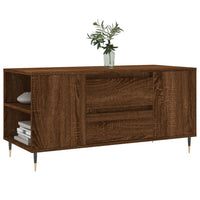 Thumbnail for Couchtisch Braun Eichen-Optik 102x44,5x50 cm Holzwerkstoff