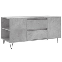 Thumbnail for Couchtisch Betongrau 102x44,5x50 cm Holzwerkstoff