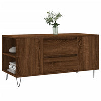 Thumbnail for Couchtisch Braun Eichen-Optik 102x44,5x50 cm Holzwerkstoff