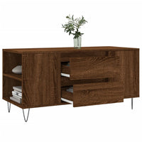 Thumbnail for Couchtisch Braun Eichen-Optik 102x44,5x50 cm Holzwerkstoff