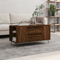 Thumbnail for Couchtisch Braun Eichen-Optik 102x44,5x50 cm Holzwerkstoff