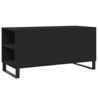 Thumbnail for Couchtisch Schwarz 102x44,5x50 cm Holzwerkstoff