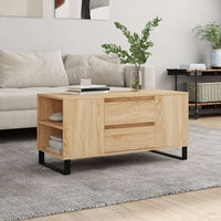 Thumbnail for Couchtisch Sonoma-Eiche 102x44,5x50 cm Holzwerkstoff