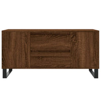 Thumbnail for Couchtisch Braun Eichen-Optik 102x44,5x50 cm Holzwerkstoff